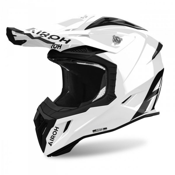 KASK MOTOCYKLOWY AIROH AVIATOR ACE 2 COLOR WHITE GLOSS XS