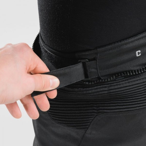 SPODNIE MOTOCYKLOWE TEKSTYLNE REBELHORN CUBBY 5 BLACK (DŁUGA NOGAWKA) L-M