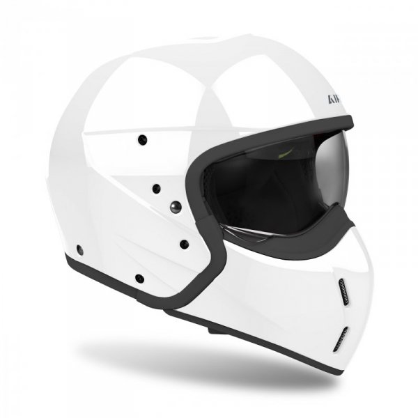 KASK MOTOCYKLOWY AIROH J110 COLOR WHITE GLOSS S