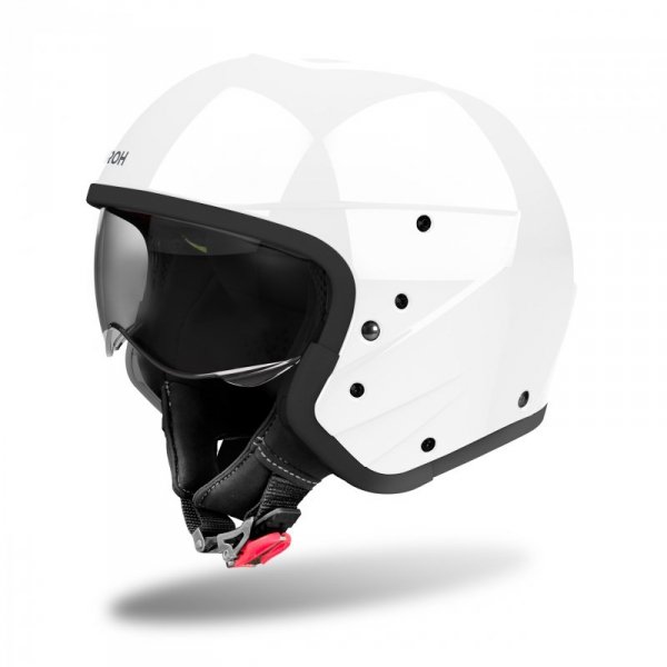 KASK MOTOCYKLOWY AIROH J110 COLOR WHITE GLOSS S