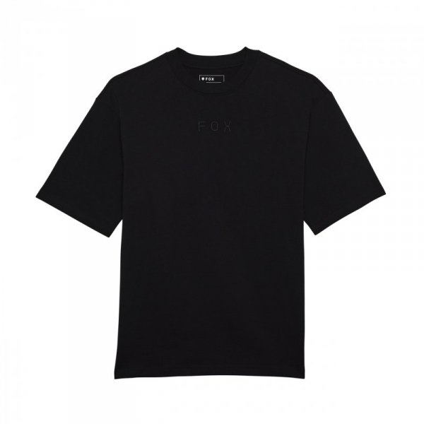 T-SHIRT FOX WORDMARK OVERSIZED BLACK XL