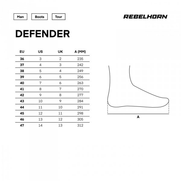 BUTY MOTOCYKLOWE REBELHORN DEFENDER DESERT 40