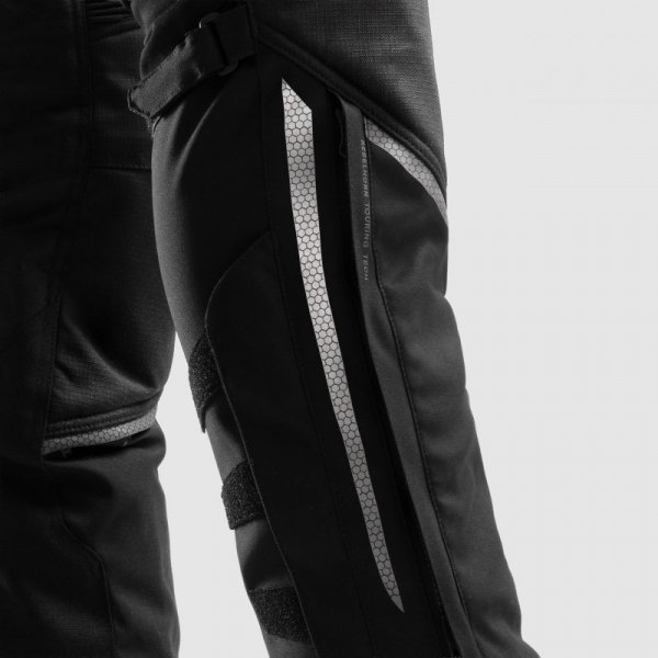 SPODNIE MOTOCYKLOWE TEKSTYLNE DAMSKIE REBELHORN HARDY 3.0 BLACK W5XL