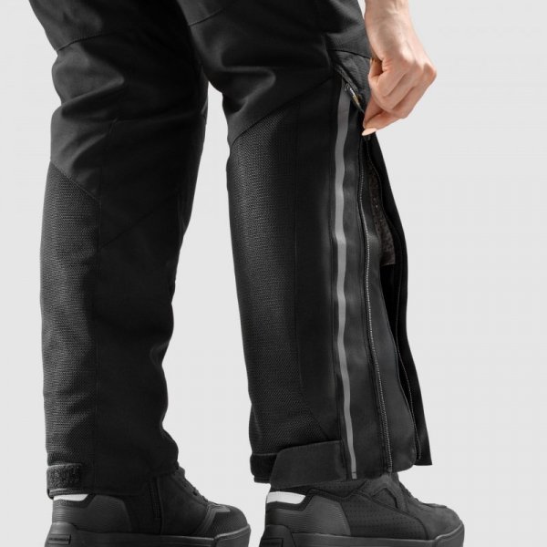 SPODNIE MOTOCYKLOWE TEKSTYLNE DAMSKIE REBELHORN HIFLOW 5 BLACK WS