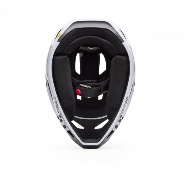 KASK ROWEROWY JUNIOR FOX RAMPAGE DIGI IMG BLACK WHITE YS