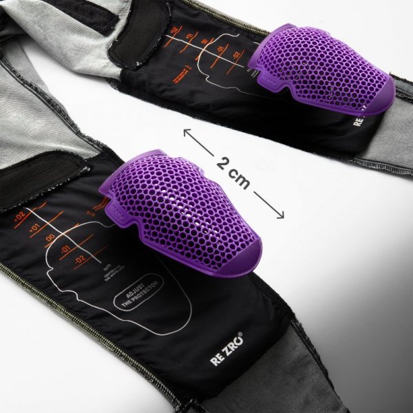 JEANSY MOTOCYKLOWE REBELHORN VANDAL WASHED BLACK MONOLAYER 28/34