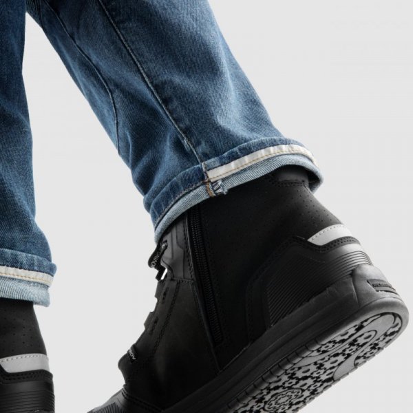 JEANSY MOTOCYKLOWE REBELHORN VANDAL WASHED BLUE MONOLAYER 30/34