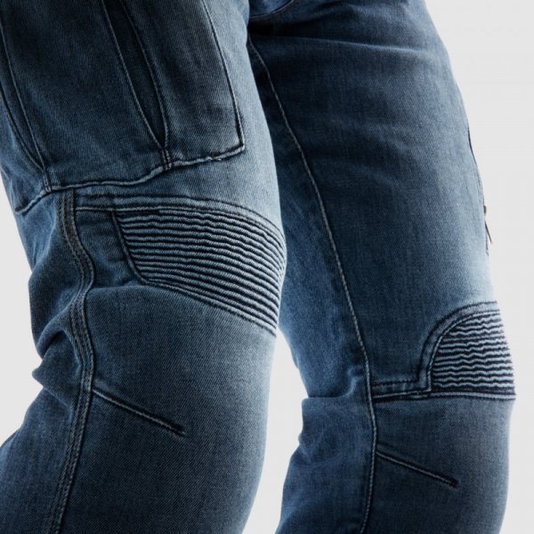 JEANSY MOTOCYKLOWE REBELHORN VANDAL WASHED BLUE MONOLAYER 40/34