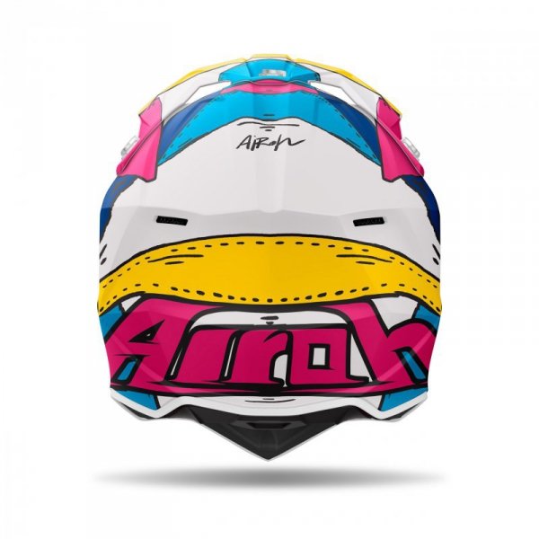 KASK MOTOCYKLOWY AIROH WRAAAP PAINT MATT XXS