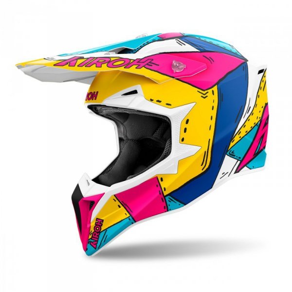 KASK MOTOCYKLOWY AIROH WRAAAP PAINT MATT S
