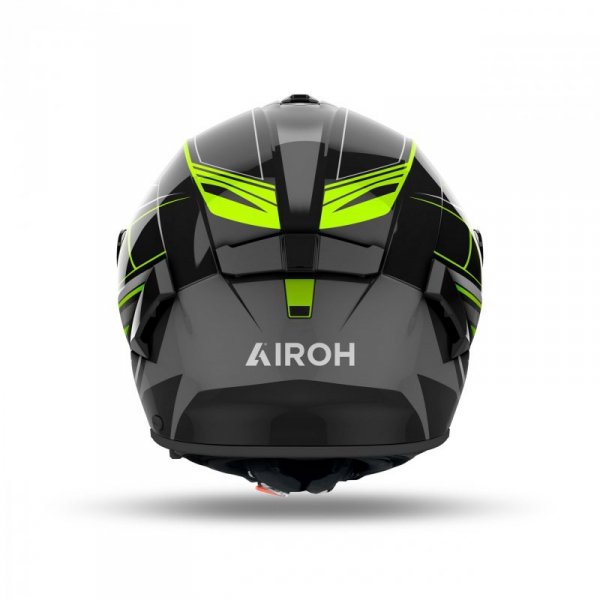 KASK MOTOCYKLOWY AIROH SPARK 2 SHADOW YELLOW GLOSS M