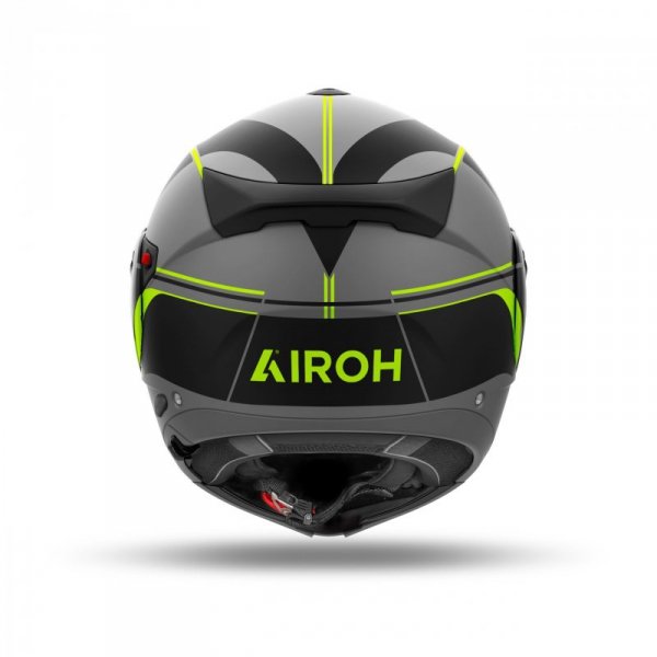 KASK MOTOCYKLOWY AIROH SPECKTRE LEAF YELLOW MATT S
