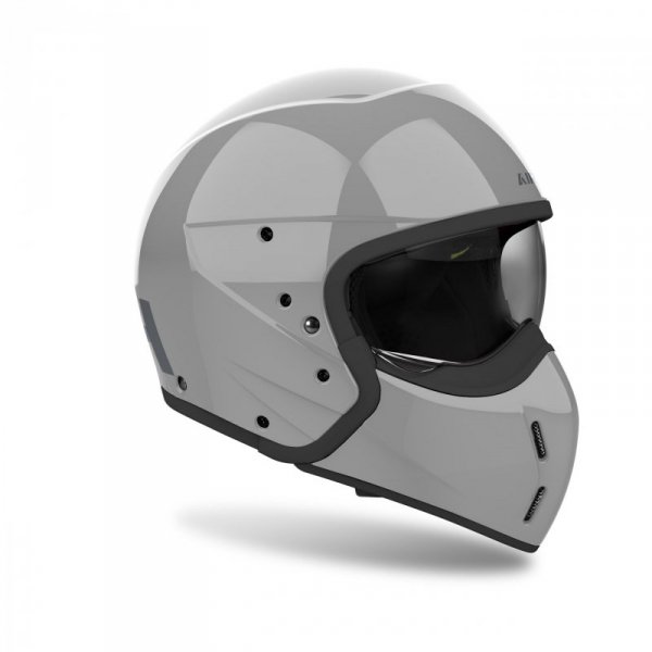 KASK MOTOCYKLOWY AIROH J110 COLOR CEMENT GREY GLOSS S
