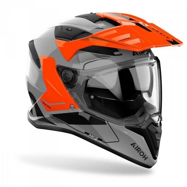 KASK MOTOCYKLOWY AIROH BANDIT TUNE ORANGE GLOSS XXL