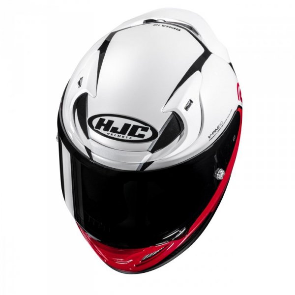 KASK MOTOCYKLOWY HJC RPHA12 KOS RED WHITE XL