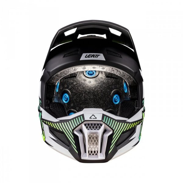 KASK MOTOCYKLOWY Z GOGLAMI LEATT KIT MOTO 3.5 STORM TEAL S