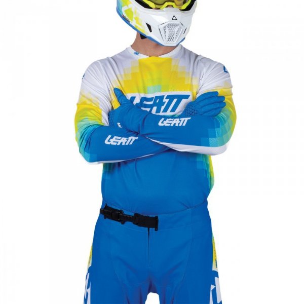 BLUZA OFFROADOWA LEATT MOTO 4.5 LITE PIXEL BLUE L