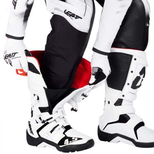 SPODNIE OFFROADOWE LEATT MOTO 4.5 WHITE XL