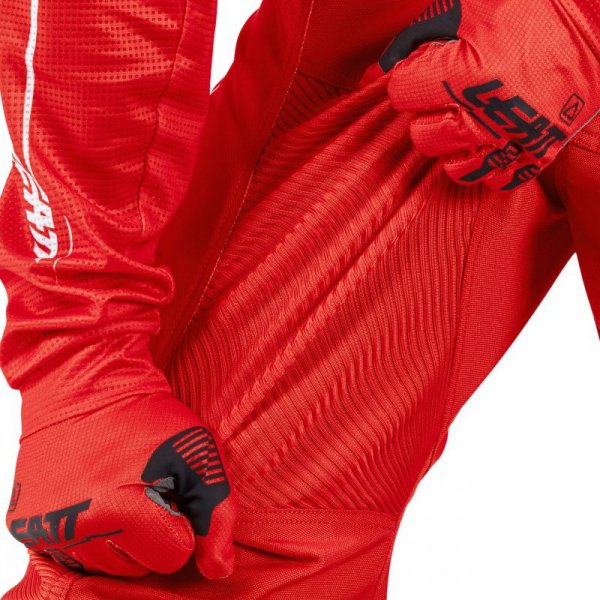 STRÓJ OFFROADOWY BLUZA I SPODNIE LEATT RIDE KIT MOTO 3.5 RED XS