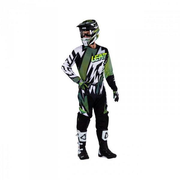 STRÓJ OFFROADOWY BLUZA I SPODNIE LEATT RIDE KIT MOTO 3.5 STORM TEAL XXL