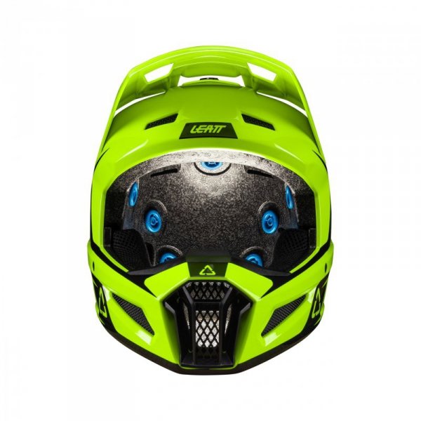 KASK MOTOCYKLOWY Z GOGLAMI JUNIOR LEATT KIT MOTO 3.5 NEON YELLOW L