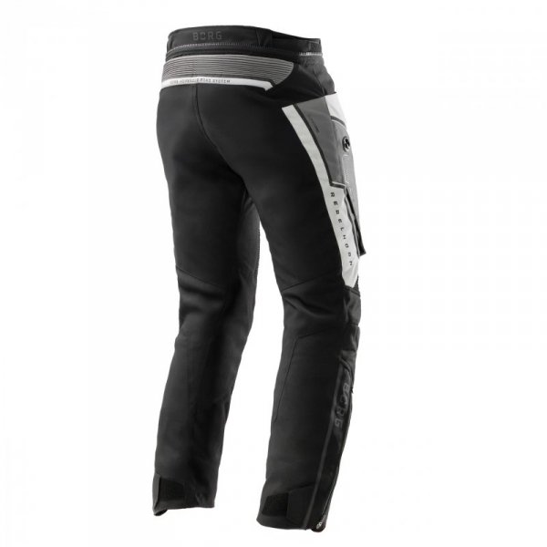 SPODNIE MOTOCYKLOWE TEKSTYLNE REBELHORN BORG 2 BLACK GREY L