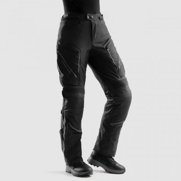 SPODNIE MOTOCYKLOWE TEKSTYLNE DAMSKIE REBELHORN HARDY 3.0 BLACK W7XL