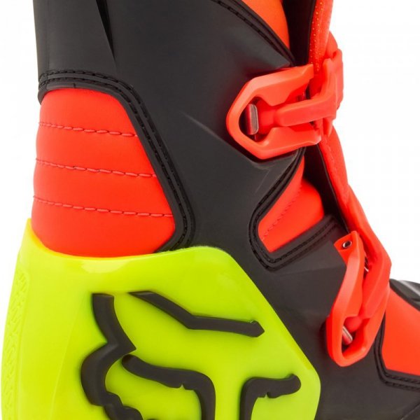 BUTY MOTOCYKLOWE FOX COMP ORANGE YELLOW 9