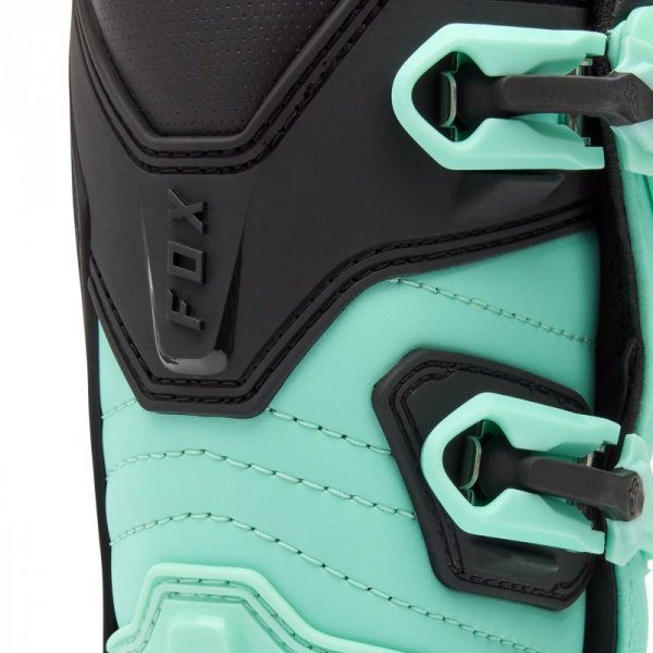 BUTY MOTOCYKLOWE JUNIOR FOX COMP TEAL Y7