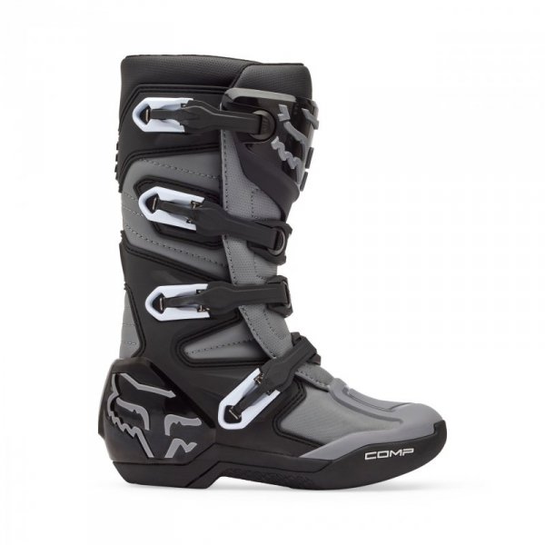 BUTY MOTOCYKLOWE JUNIOR FOX COMP CORE BLACK GREY Y5