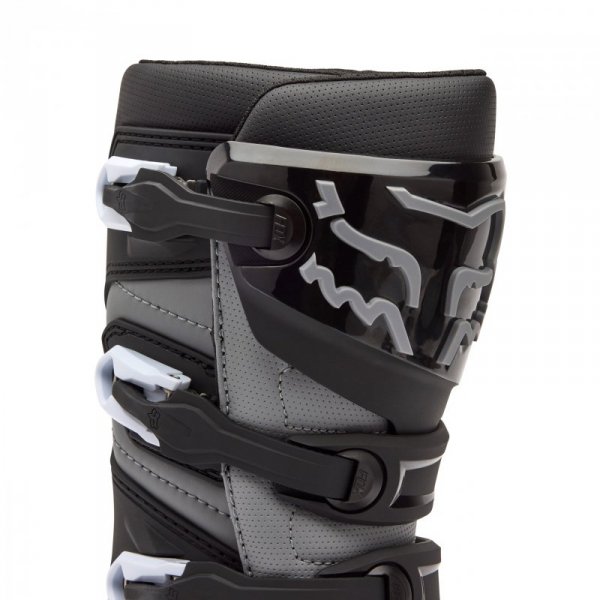 BUTY MOTOCYKLOWE JUNIOR FOX COMP CORE BLACK GREY Y5