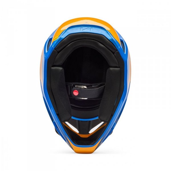 KASK MOTOCYKLOWY FOX V1 COLLECT BLUE S