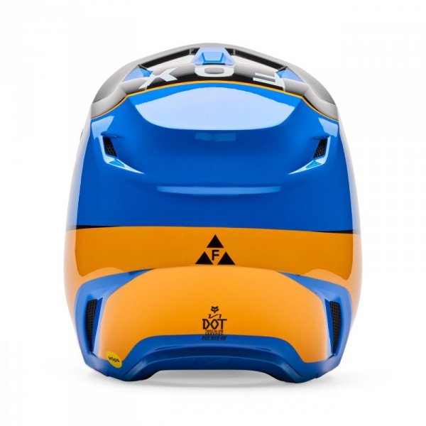 KASK MOTOCYKLOWY FOX V1 COLLECT BLUE M
