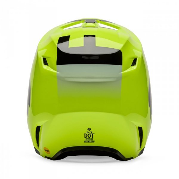 KASK MOTOCYKLOWY FOX V1 SHIELD FLUO YELLOW XXL