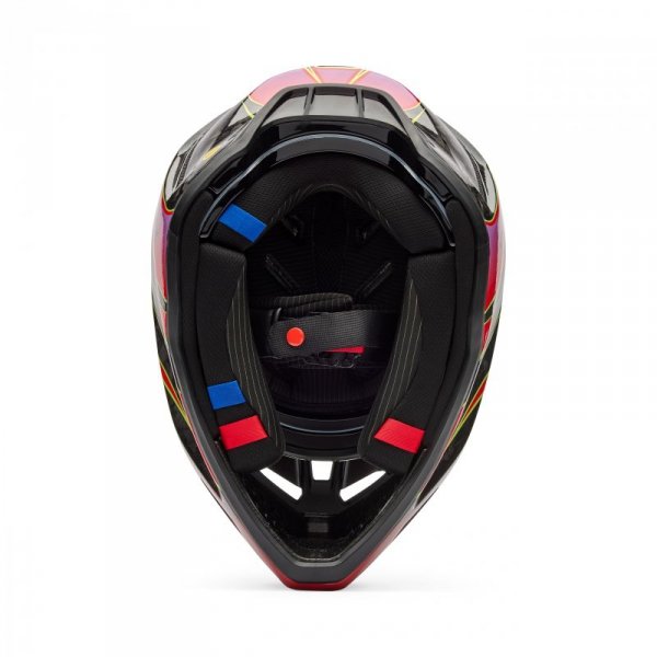 KASK MOTOCYKLOWY FOX V3 RS CANVAS RED S