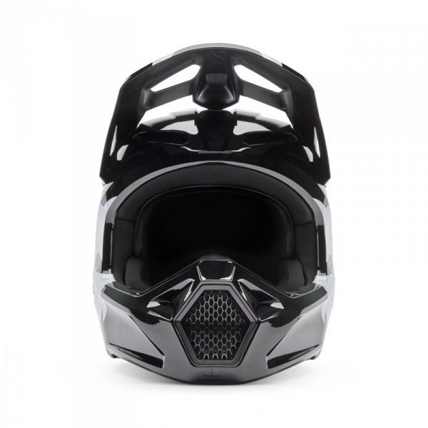 KASK MOTOCYKLOWY JUNIOR FOX V1 SHIELD BLACK YM