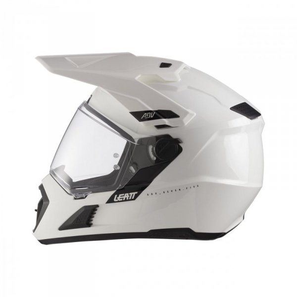 KASK MOTOCYKLOWY Z GOGLAMI LEATT ADV 7.5 WHITE S