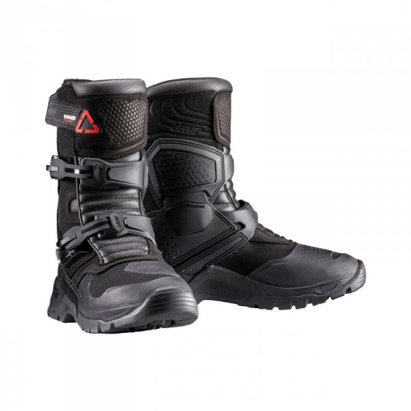 BUTY MOTOCYKLOWE LEATT ADV X-FLOW 7.5 BLACK SHORT US11