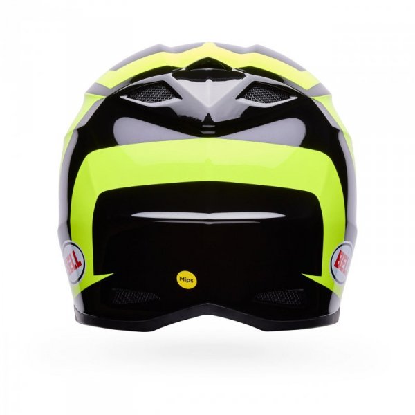 KASK MOTOCYKLOWY BELL MX-10 MIPS TALON YELLOW BLACK M