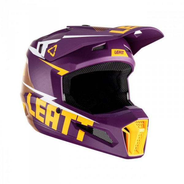 KASK MOTOCYKLOWY JUNIOR LEATT MOTO 3.5 INDIGO L