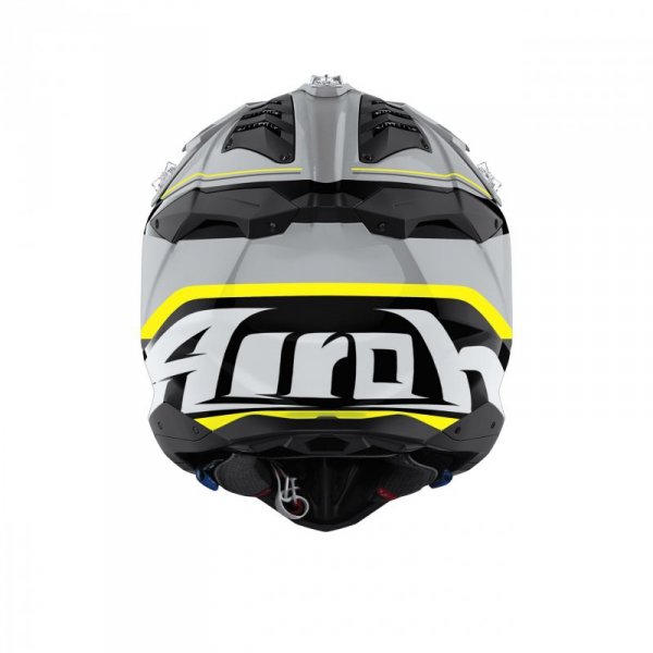 KASK MOTOCYKLOWY AIROH AVIATOR 3 LEADER YELLOW GLOSS L