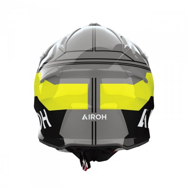 KASK MOTOCYKLOWY AIROH AVIATOR ACE 2 FURY YELLOW GLOSS M