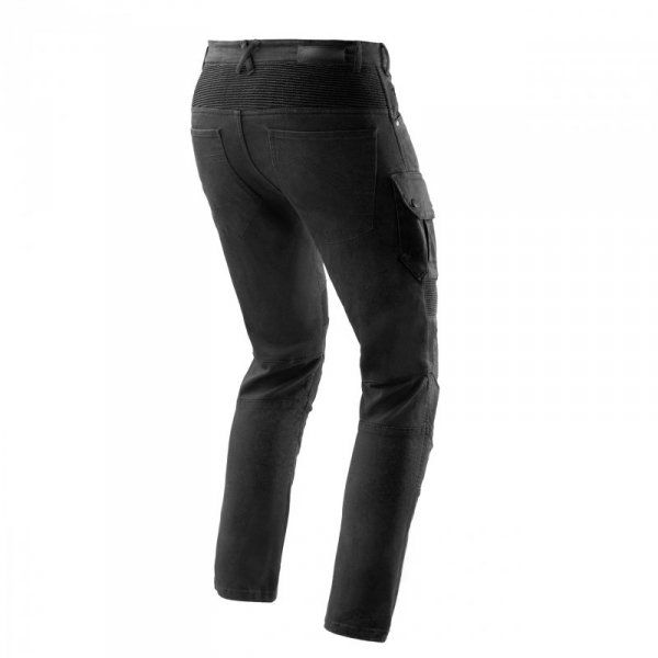JEANSY MOTOCYKLOWE REBELHORN FASTER BLACK 40/32