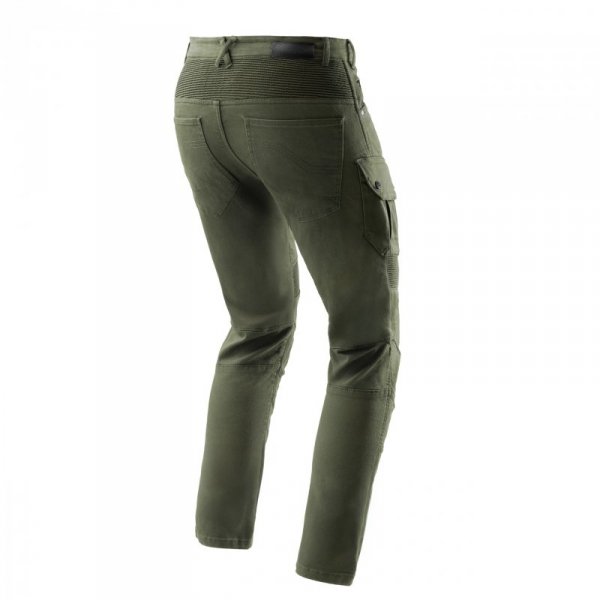 JEANSY MOTOCYKLOWE REBELHORN FASTER OLIVE GREEN 36/32