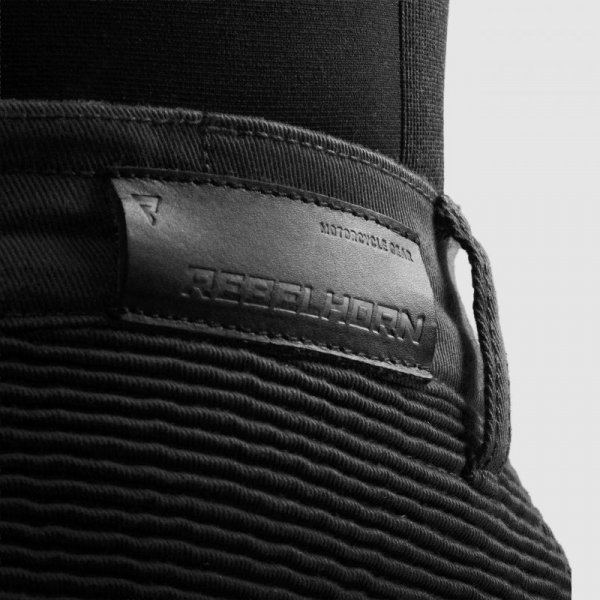 JEANSY MOTOCYKLOWE REBELHORN FASTER BLACK 40/34