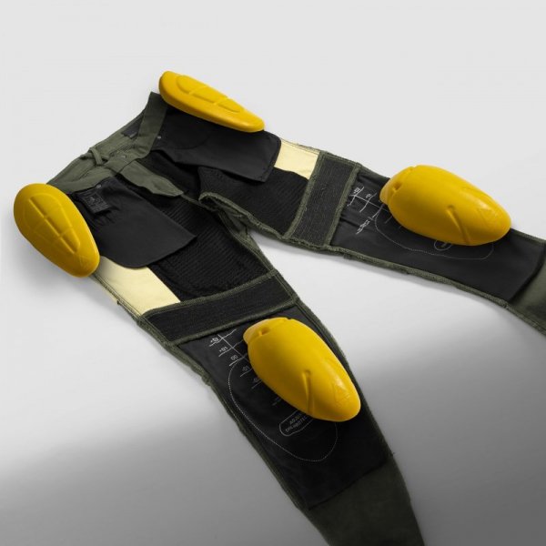 JEANSY MOTOCYKLOWE REBELHORN FASTER OLIVE GREEN 40/34