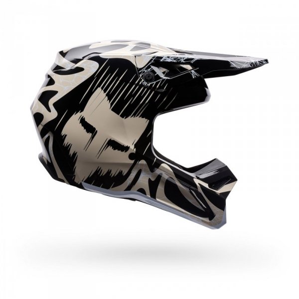 KASK MOTOCYKLOWY JUNIOR FOX V1 DIFFUSE SE BLACK YS