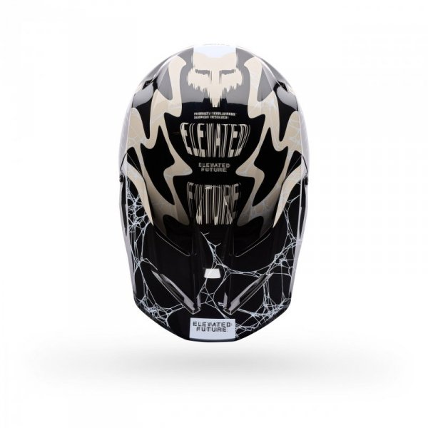 KASK MOTOCYKLOWY JUNIOR FOX V1 DIFFUSE SE BLACK YS