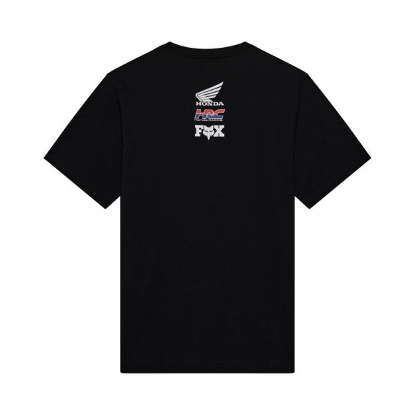 T-SHIRT FOX HONDA MIDWEIGHT BLACK L