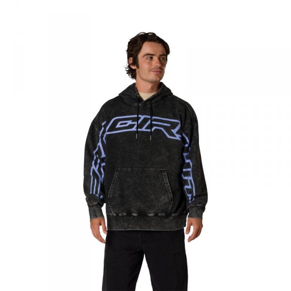 BLUZA Z KAPTUREM FOX PRO CIRCUIT FLEECE PO BLACK L